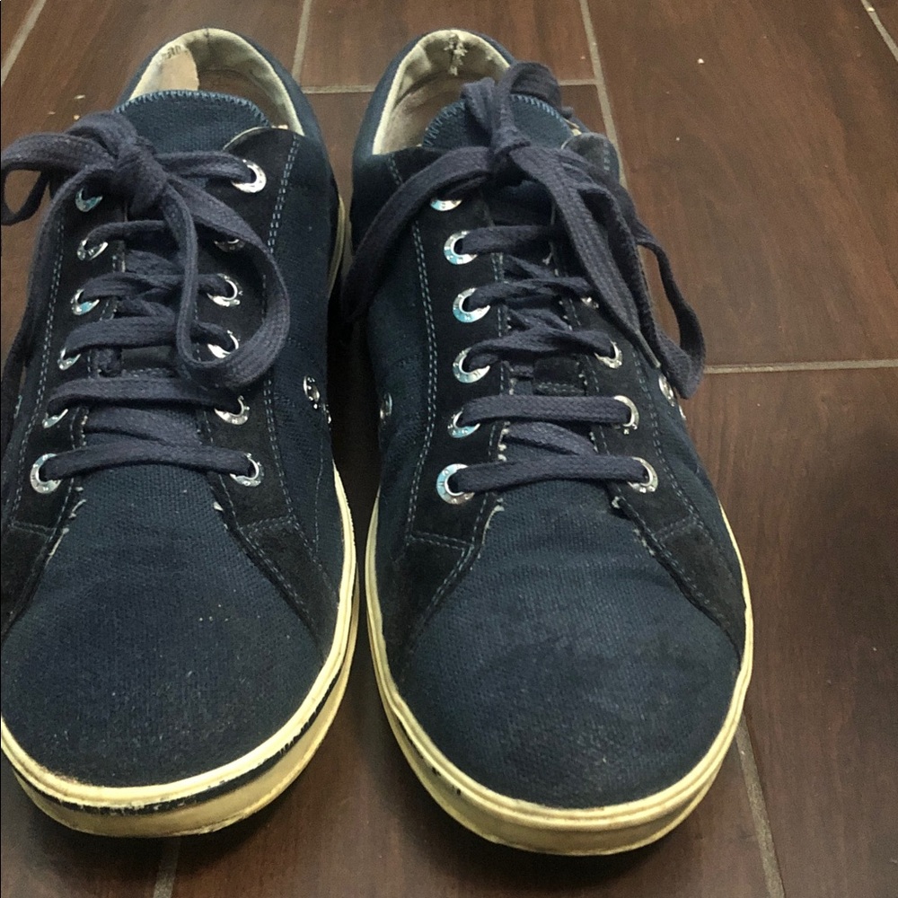 Vintage Moschino canvas sneakers